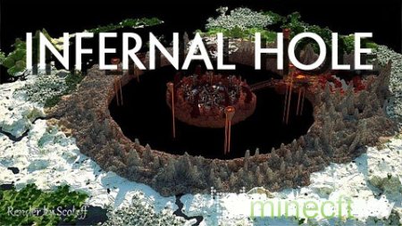 Карта "Infernal Hole Map for Minecraft"