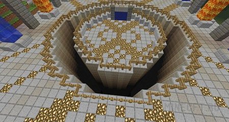 Карта "SPAWN" Красивый спаун для Minecraft