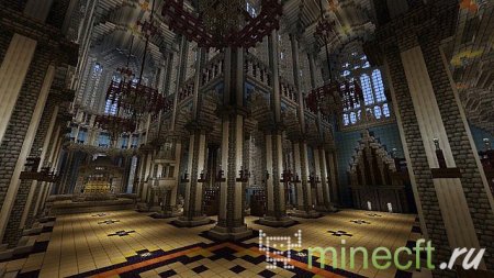 Карта для minecraft "Cologne Cathedral"