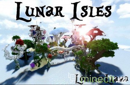 Карта "The Lunar Isles" Лунный остров