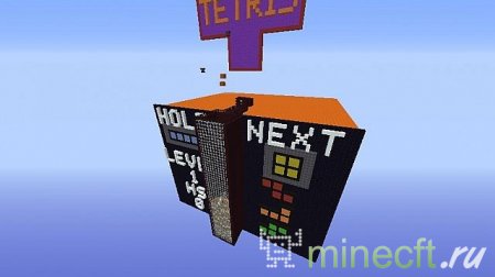 Карта "Tetris Escape" minecraft