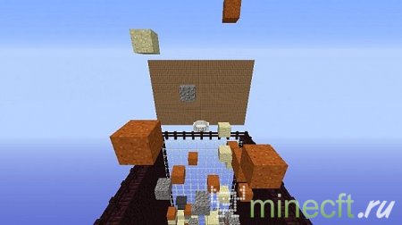 Карта "Tetris Escape" minecraft