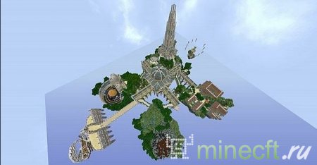 Карта для minecraft "Olympus Reimagined"