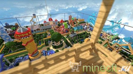 Карта "Minecraft Mineland"