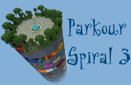Паркур карта "Parkour Spiral 3"