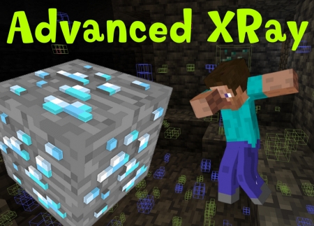 "Advanced XRay Mod" - смотрим сквозь блоки!